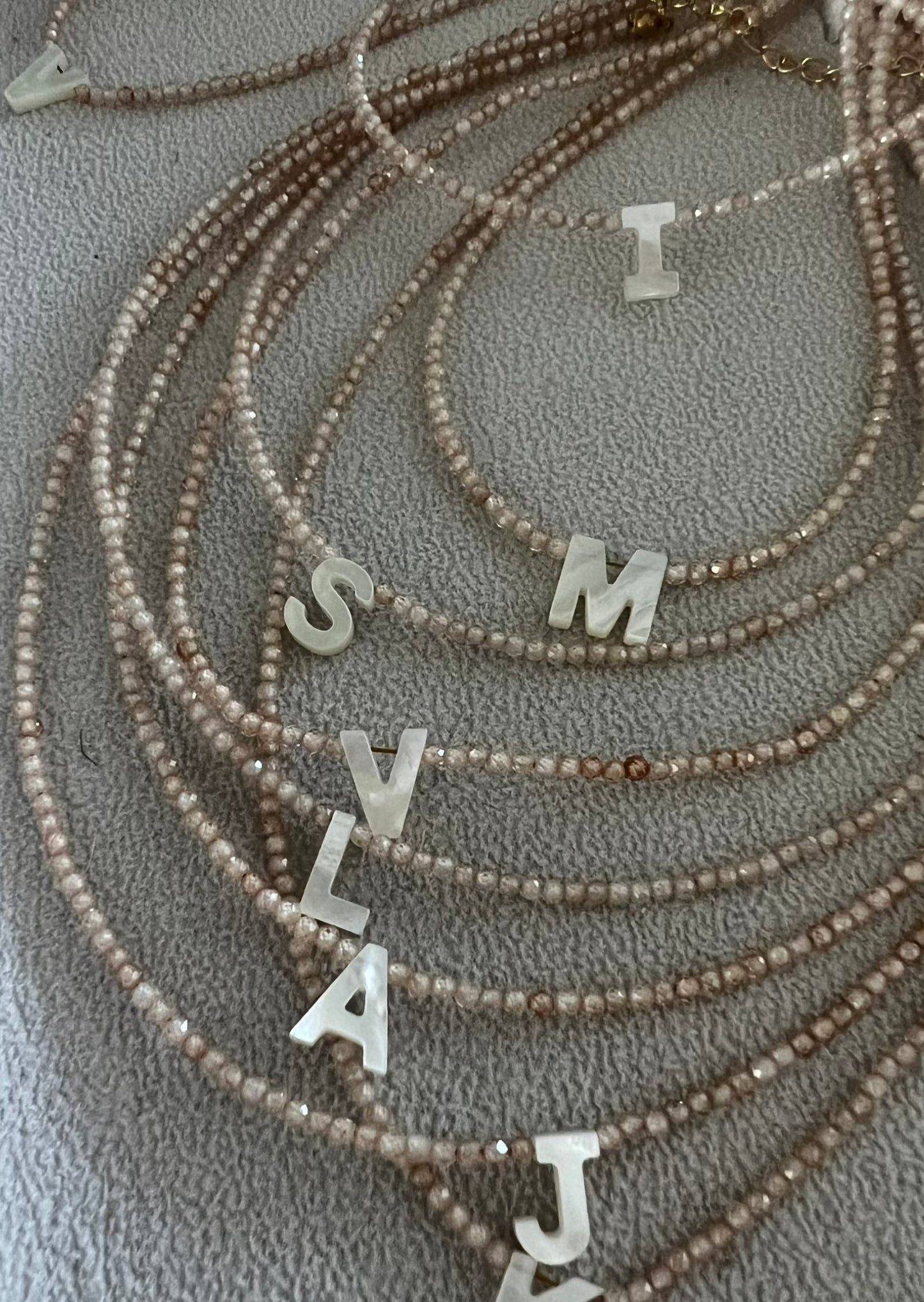 Letter Chain ✨ 18k vergoldete Halskette - waterproof ✨